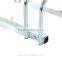 HOMCOM 5-Bike Floor Parking Stand - Silver