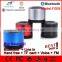 Model F009 Super bass Metal Mini Speaker Bluetooth with Strong Vibration TF Card FM Radio