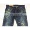 Custom High quality vintage wash distressed Japanese selvedge jeans denim(LOTR009)