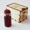 Exclusive Design wooden essential oil storage box wooden packing gift box wholesale with single grid