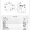 Xenon flash tube-Ring IPl lamp 200W