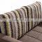 Boreal Europe style or rural style fabric sofa bed design with solid wood