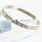 316L Stainless Steel Bangles With Diamonds for Promotion