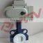 acid and alkali resistant electric rubber seal butterfly valve
