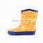 New style kids safty rubber rain boots cute winter shoes for kids