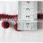 Hot sales cute 2cm width polyetser indian pom pom trims for garment/bags