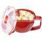 Micowave Round Plastic Bowl With Lid Plastic Cheap Soup Japanese Food Noodle Bowl