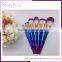 color shine makeup brushes 7PCS makeup spiral brushes