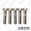 Super duplex S32760/F55 factory production stainless steel half thread hex bolt