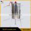 Manual vacuum stainless steel reversible honey extractor