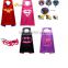 (MANUFACTURER) Superhero Assorted Kids' Costumes with Satin Cape and Felt Mask and ballon