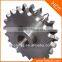 Industrial roller chain sprockets