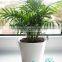 Artificial decorative pots with water level indicator