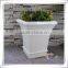 Fiberglass Hot Sale Square Balcony Flower Plant Pot