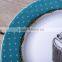 KC-3506 Haonai good quality ceramic cake plate, dessert ceramic plate