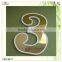 customized design carving festival decorating mdf wood letters numbers