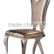 PU leather stainless steel simple chairs B404