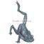 Cast Iron Vivid Frog Statue For Water Fountain
