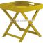 Cheap folding tray table for indoor furniture