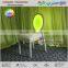 color changing glow aluminum restaurant chair