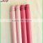 Colorful varnished wooden broom handle with 7.8cm plastic cap