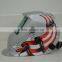 New fashion design of 2014 auto darkening welding helmet solar eagle arc tig mig mma hood CE