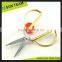 ST005 6"" heavy-duty tailor gold plated ribbon cutting scissors