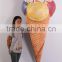 plastic ice cream prop wall decor
