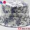 floral reversible bucket hat and cap