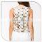 2016 Fashion Design Young Lady Sequin Embroidery Blouse