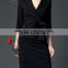 2015 hostest women OL dress fashion design autumn winter business office dress formal lady dress with sleeves