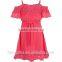 Children Girls Lace Bardot Dress HSD8068