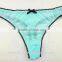 2017 sexy hot selling transparent panty with lace ladies panty brand names