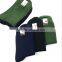 Wholesale 100% cotton outdoor military green socks for men