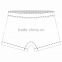 Hot Sale Custom Printing Men Boxer OEM Breathable Basic Underwear