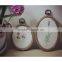 High Quality Cheap Imitation Wood-grain ABS Oval Embroidery Hoop