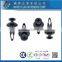 Taiwan Stainless Steel PC N66 Natural Black Nylon Plastic Clip Small Plastic Clips Plastic Swivel Clip