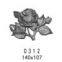 cast steel flower
