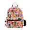 Canvas Backpack Female 2015 New Winter Fashion Handbag Portable Child Backpack Factory Direct Printing