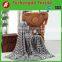 Polar pv fleece animal deisgn printed throw blanket