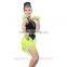 Girls Kids Latin Dance Costumes Fringe Children Ballroom Stage Dance Wear