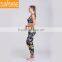 Hot Selling Polyester Spandex Sportswear Dog Printing Sets Yoga Clothing