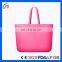 Customied logo silicone bag hot sale silicone beach bag for ladies