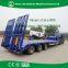 High Tensile Steel Hydraulic System 70T Loading Capacity 3 Axle LowBed Semi Trailer Heavy Equipment Semi Trailer