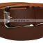 Fashion Leather Dress Belt/ Cowhide Leather Brown Leather Belt