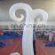 advertising decoration charming inflatable pillar with led light