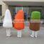 Factory direct sale customized ice cream mascot costumes for adult