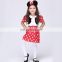 Fctory direct sale halloween style snow white cosplay costume for children