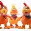 christmas Singing and dancing crazy music electronic chicken plush toys