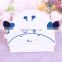 Hot selling combed cotton baby cute cow pattern hat